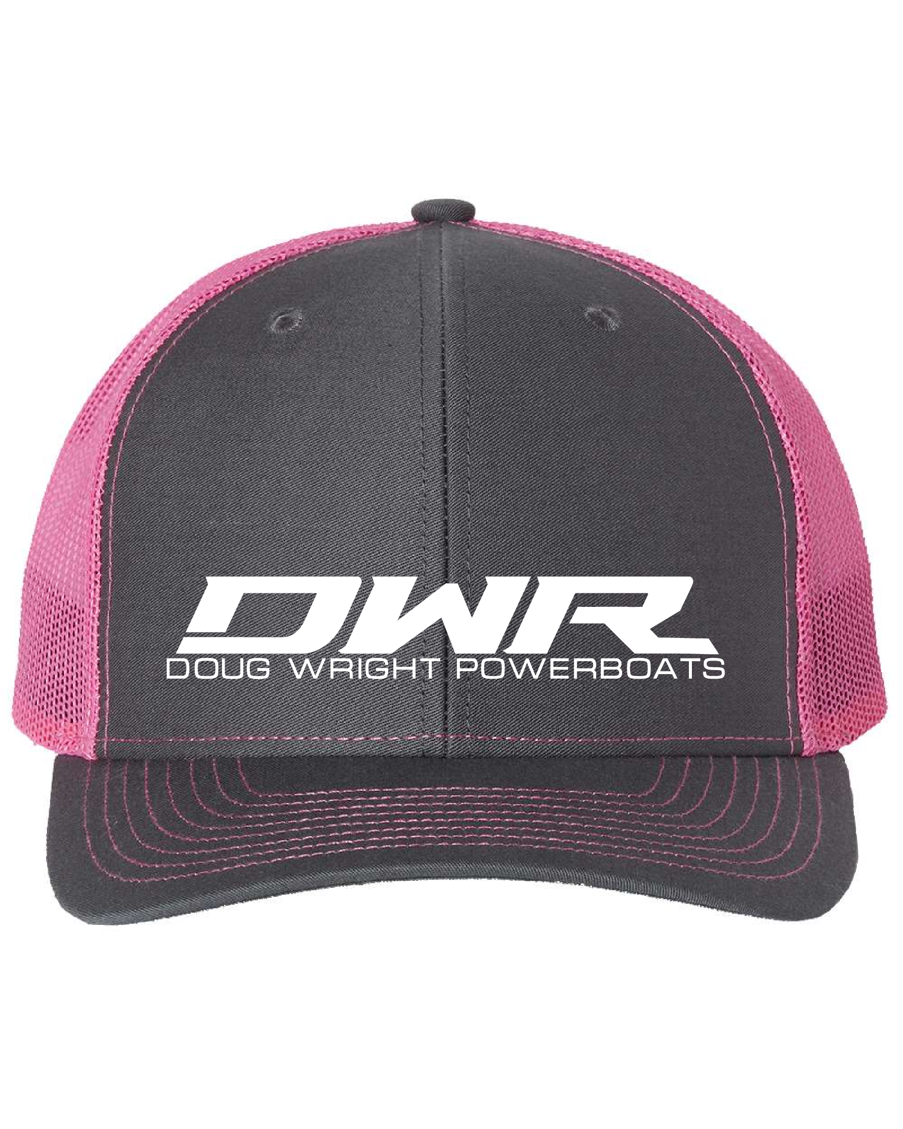 DWR Charcoal-Neon Pink Richardson Hat