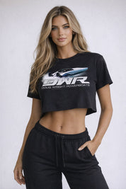 DWR 39 Carbon Women's Cropped T-Shirt
