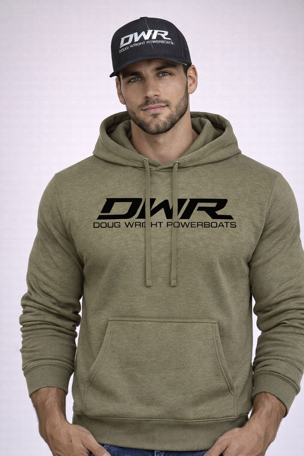 DWR Classic Military Green Hoodie