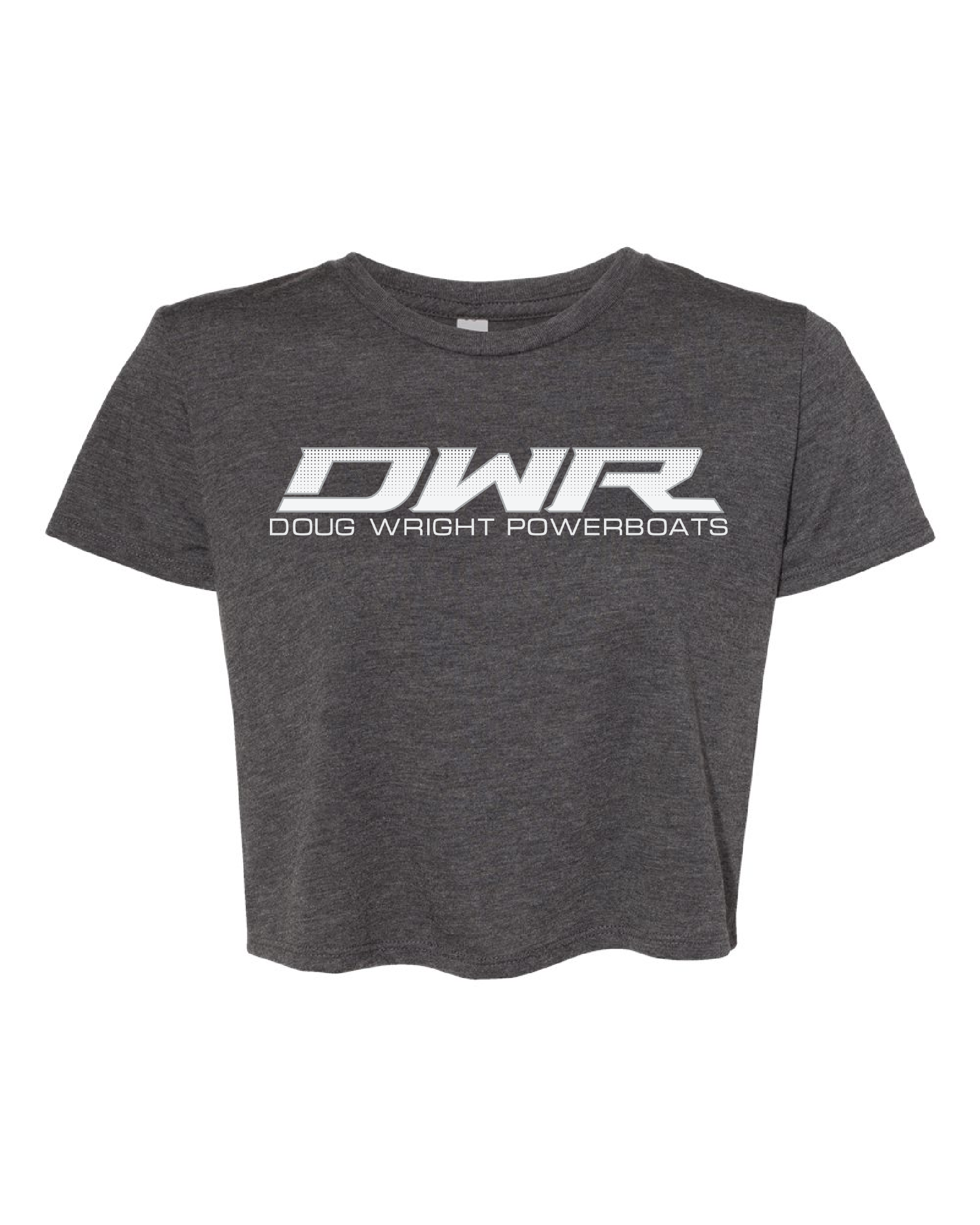DWR Women's Dark Grey Cropped T-Shirt