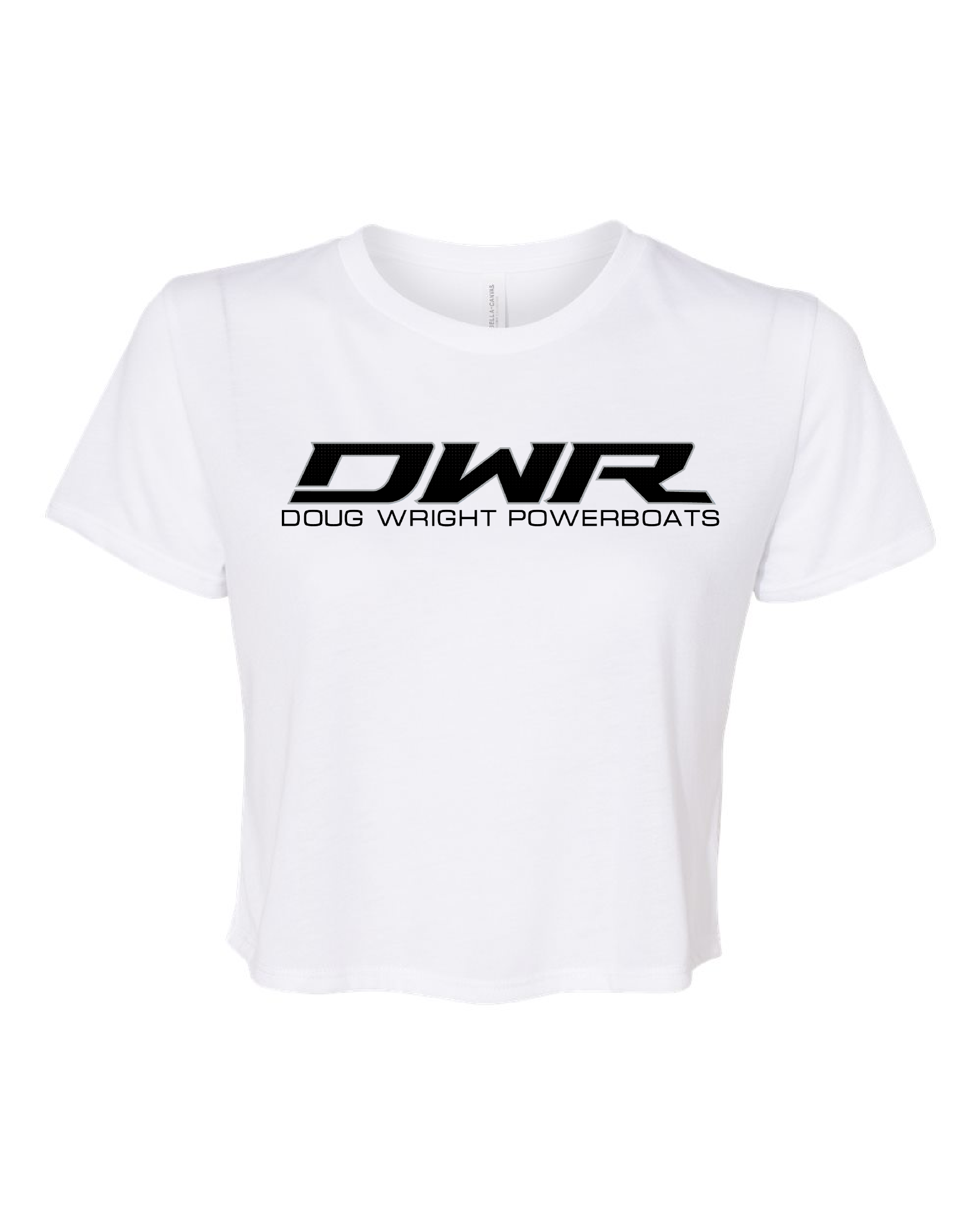 DWR Women's White Cropped T-Shirt